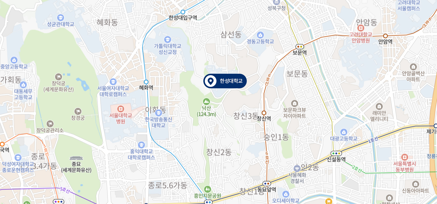 스쿨버스안내 지도